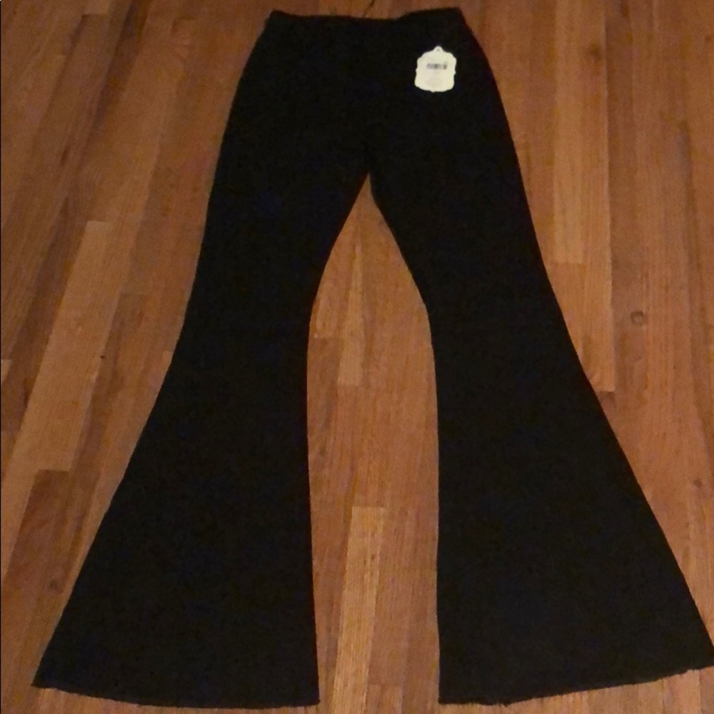 Elastic Waist Bell Bottom Jeans By Altard State